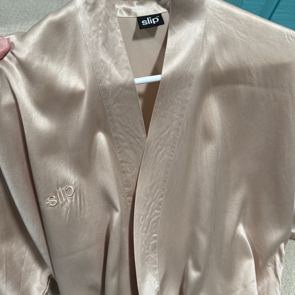 slip Other - Slip silk Robe - caramel gold